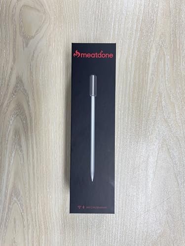 Pro Smart WiFi Wireless Meat Thermometer, Unlimited Range, Improved Stability, Ultra-Thin Probe, Bluetooth Digital Food Thermometer for Remote Monitoring of Oven/Kitchen/BBQ/Grill/Rotisserie