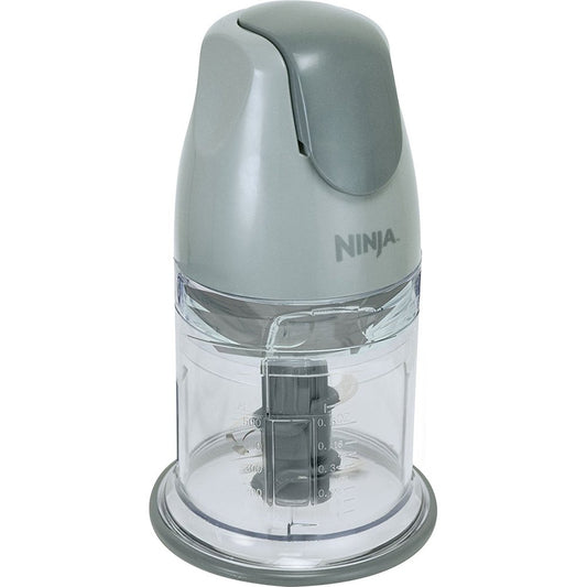 Ninja QB1004 Blender/Food Processor with 450-Watt Base, 48oz Pitcher, 16oz Chopper Bowl, and 40oz Processor Bowl for Shakes, Smoothies, and Meal Prep,Black