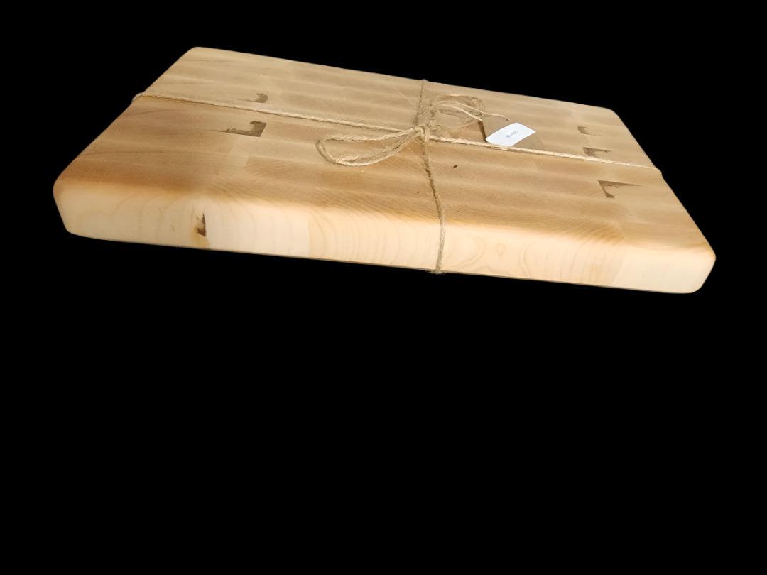 End Grain Butcher Block 7.5x11 Maple - Handcrafted Quality