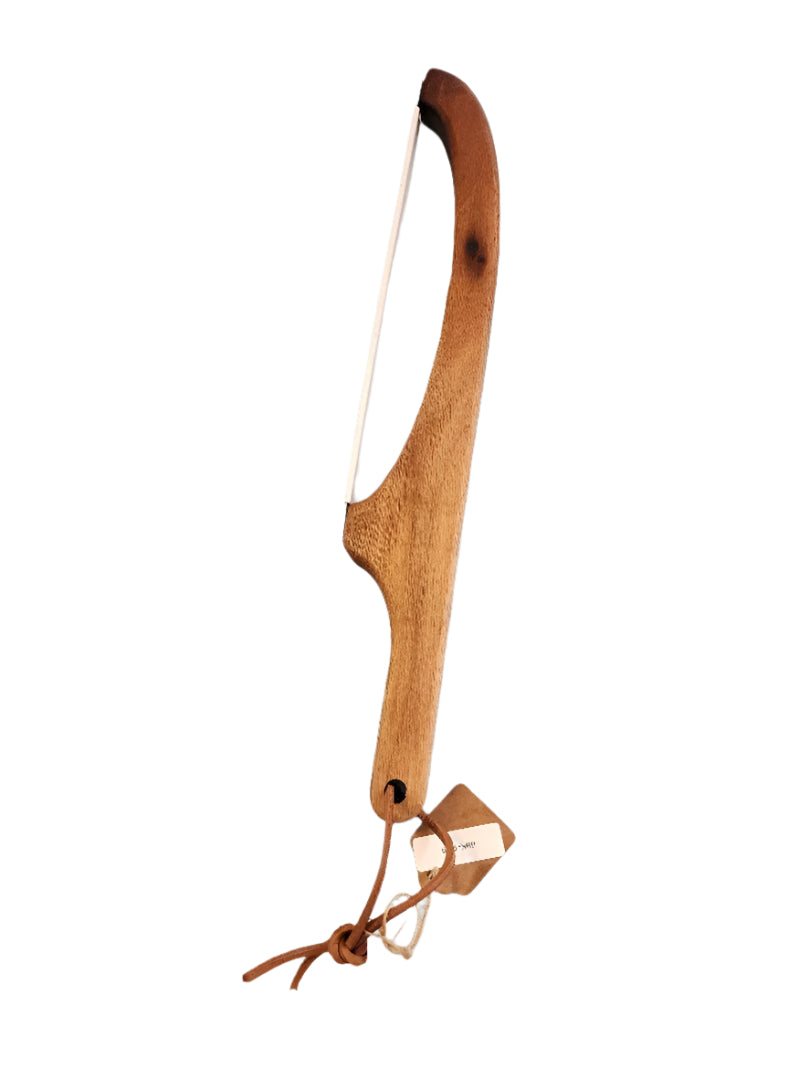Handcrafted Left-Handed Black Walnut Bread Knife