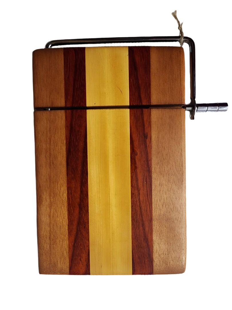 Cheese Slicer Handcrafted Cutting Board | Elegant Kitchen Essential