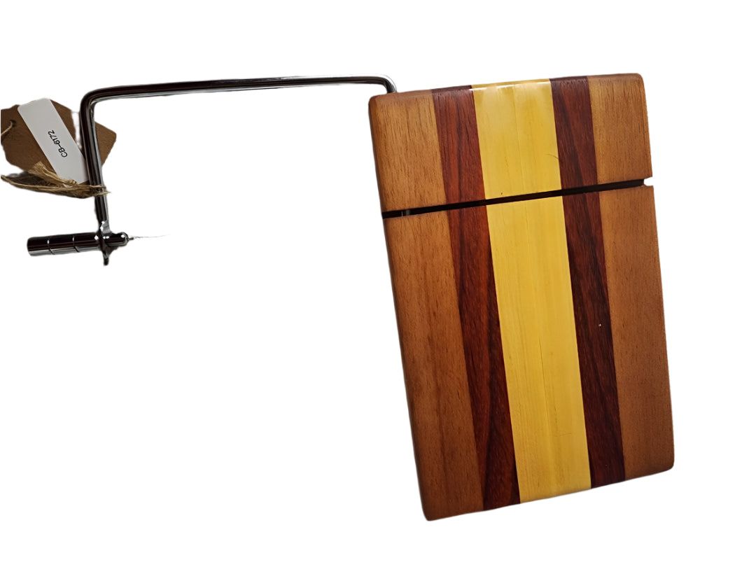 Cheese Slicer Handcrafted Cutting Board | Elegant Kitchen Essential