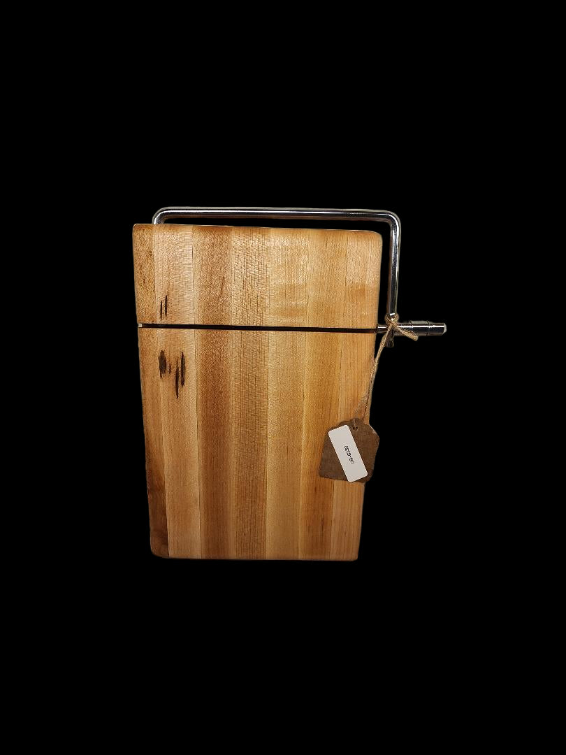Handmade Cheese Slicer – Hard Maple (6" x 9" x 1.5")