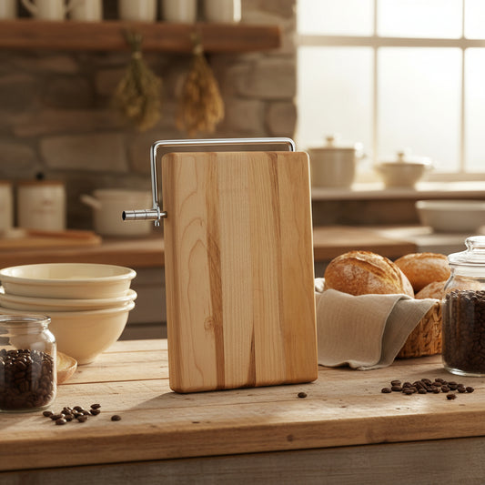 6 × 9 × 3/4" Northern Hard Maple Cheese Slicer