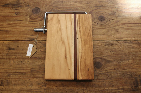 6 × 9 × 3/4" Cherry • Ambrosia Maple • Padauk Cheese Slicer