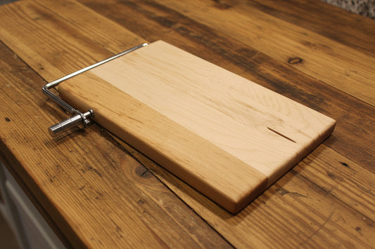 6 × 9 × 3/4" Northern Hard Maple Cheese Slicer