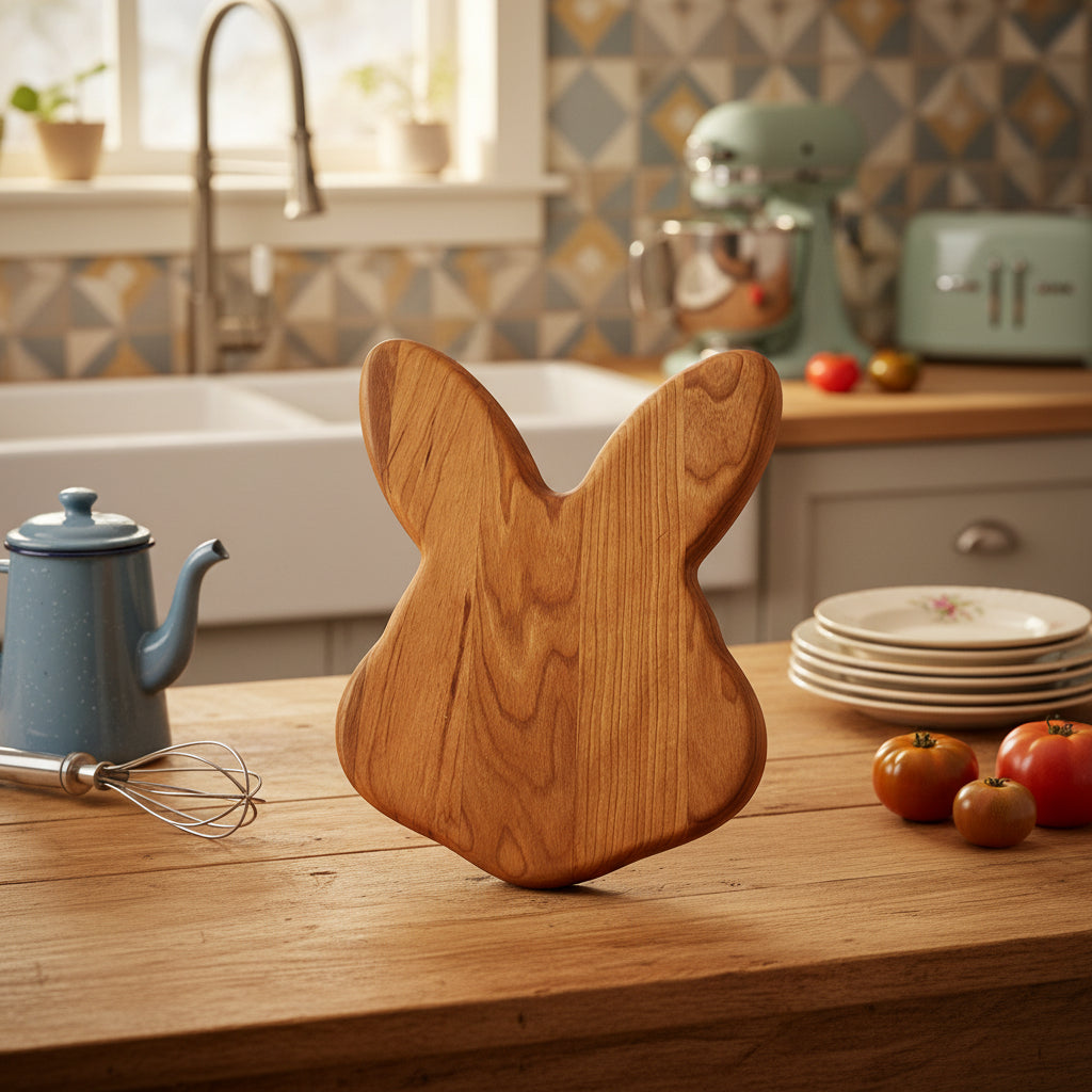 9" Cherry Cute Easter Bunny Board