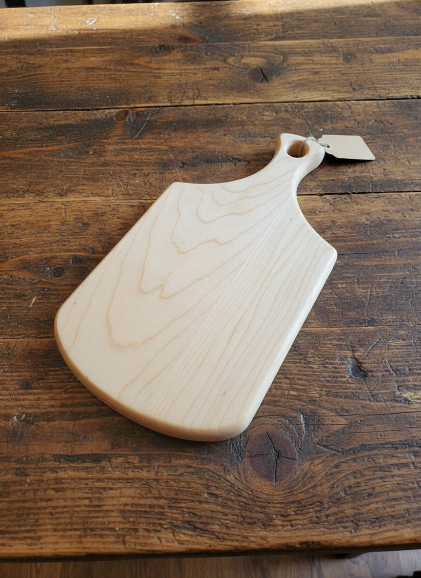 Hard Maple Mini Cutting Board with Handle – 5½ x 10 x ⅝"