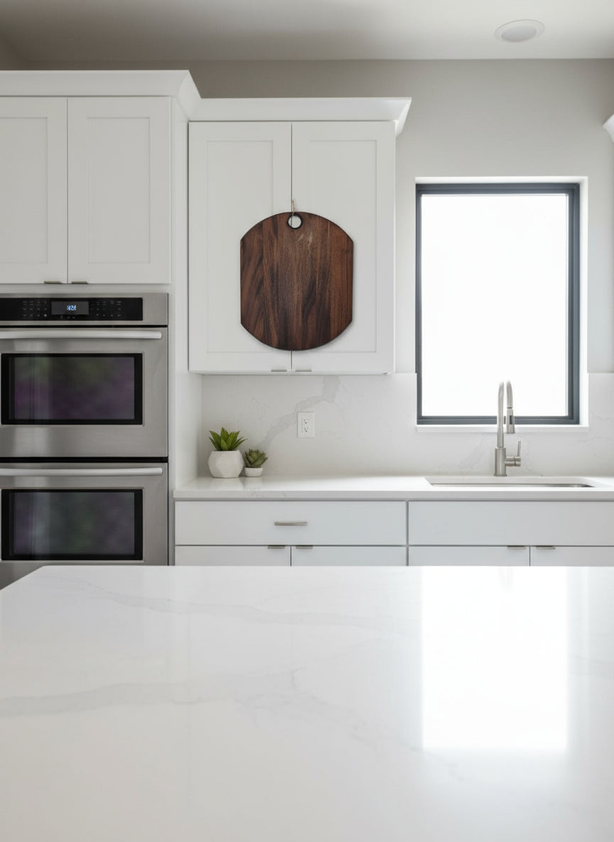 Black Walnut Cutting Board – Compact, Bold, and Built by Hand