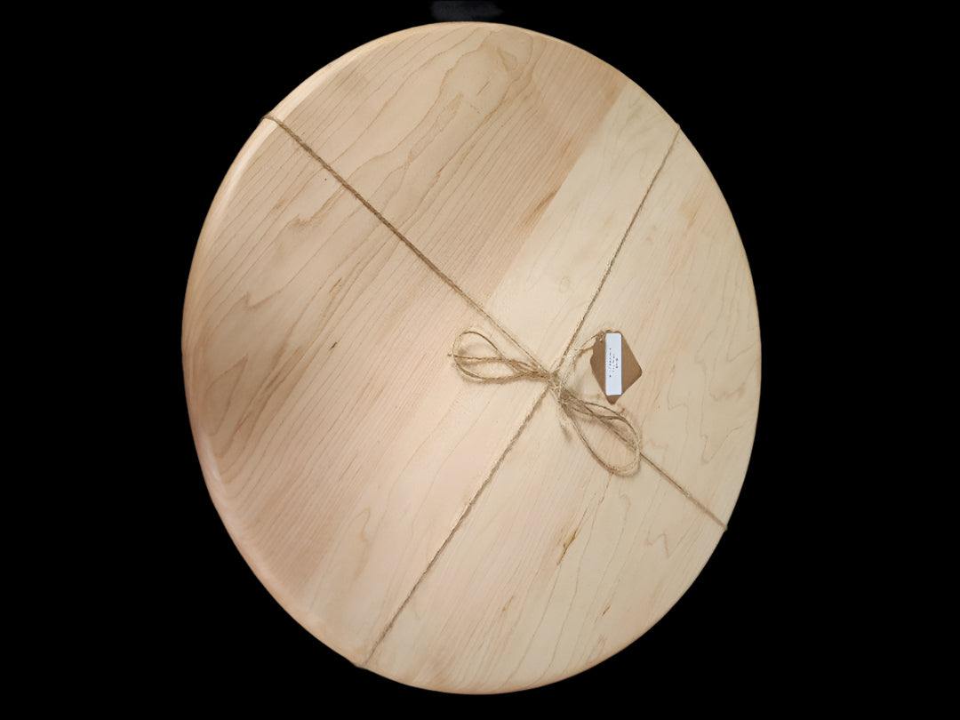 Large Lazy Susan - Handcrafted Hard Maple 16" Turntable