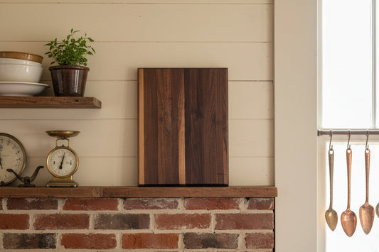 Handcrafted Black Walnut Cutting Board – 12×18×1.5” (Flat, No Groove)