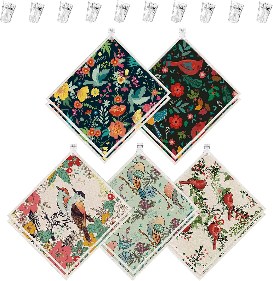 Eco-Friendly Cleaning Made Easy: 10pcs Swedish Dishcloths for Your Kitchen