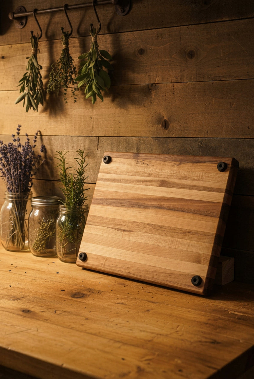 12×18×1.5" Northern Hard Maple Cutting Board | Handmade