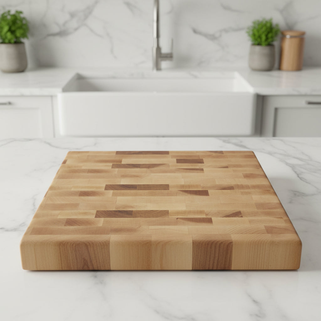 12x12 End Grain Maple Cutting Board