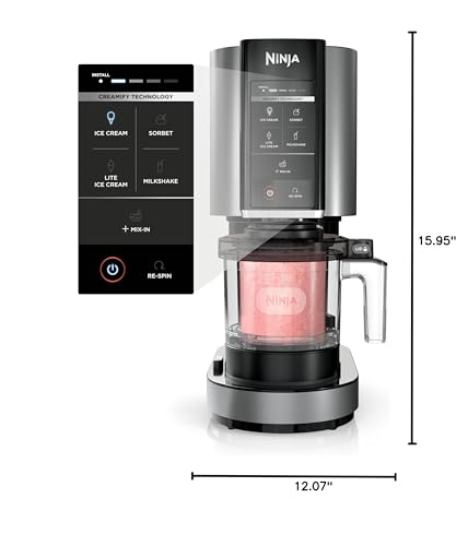 Ninja CREAMi Scoop & Swirl Ice Cream and Soft Serve Maker, Sorbet, Milkshake, Frozen Yogurt, Low Calories Program & More, 13-in-1, Soft Serve Handle & (2) CREAMi 2-in-1 16oz Pints, NC701