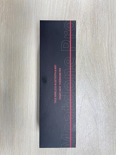 Pro Smart WiFi Wireless Meat Thermometer, Unlimited Range, Improved Stability, Ultra-Thin Probe, Bluetooth Digital Food Thermometer for Remote Monitoring of Oven/Kitchen/BBQ/Grill/Rotisserie