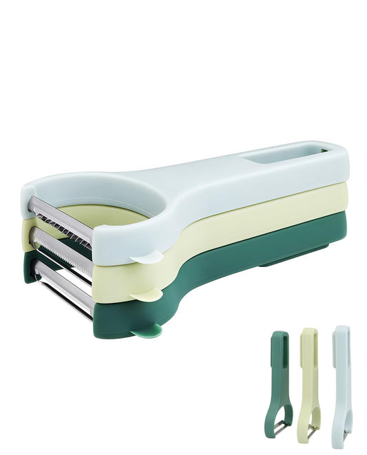 Vegetable Peeler Set 3-Piece Kitchen Peelers for Potato, Veggie, Fruit