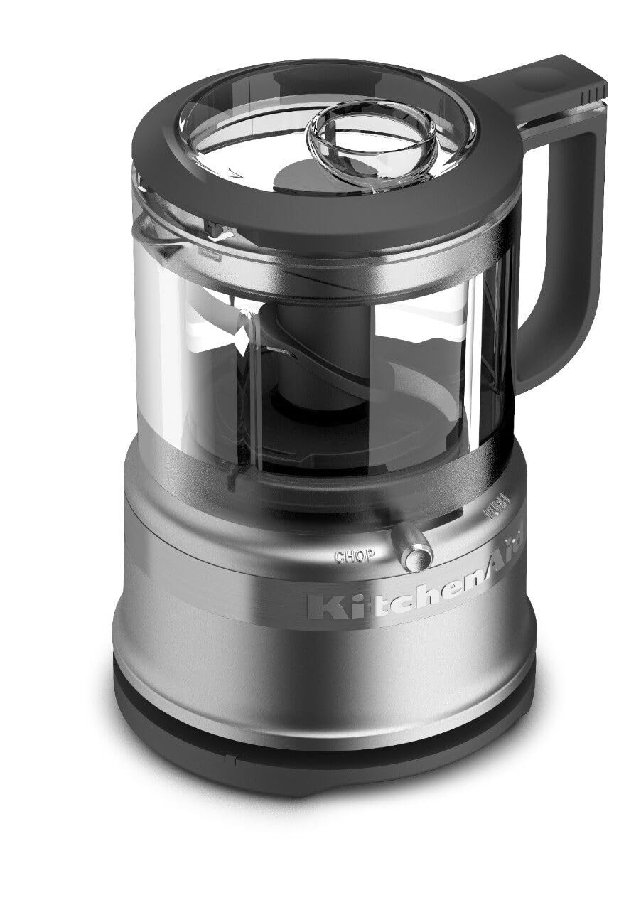 KitchenAid 3.5 Cup Food Chopper KFC3516CU, Contour Silver