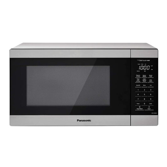Panasonic Microwave Oven, 1.3 cu. ft. 1100W Countertop Microwave with Genius Sensor Cooking and Auto Defrost - NN-SD67LS (Stainless Steel)