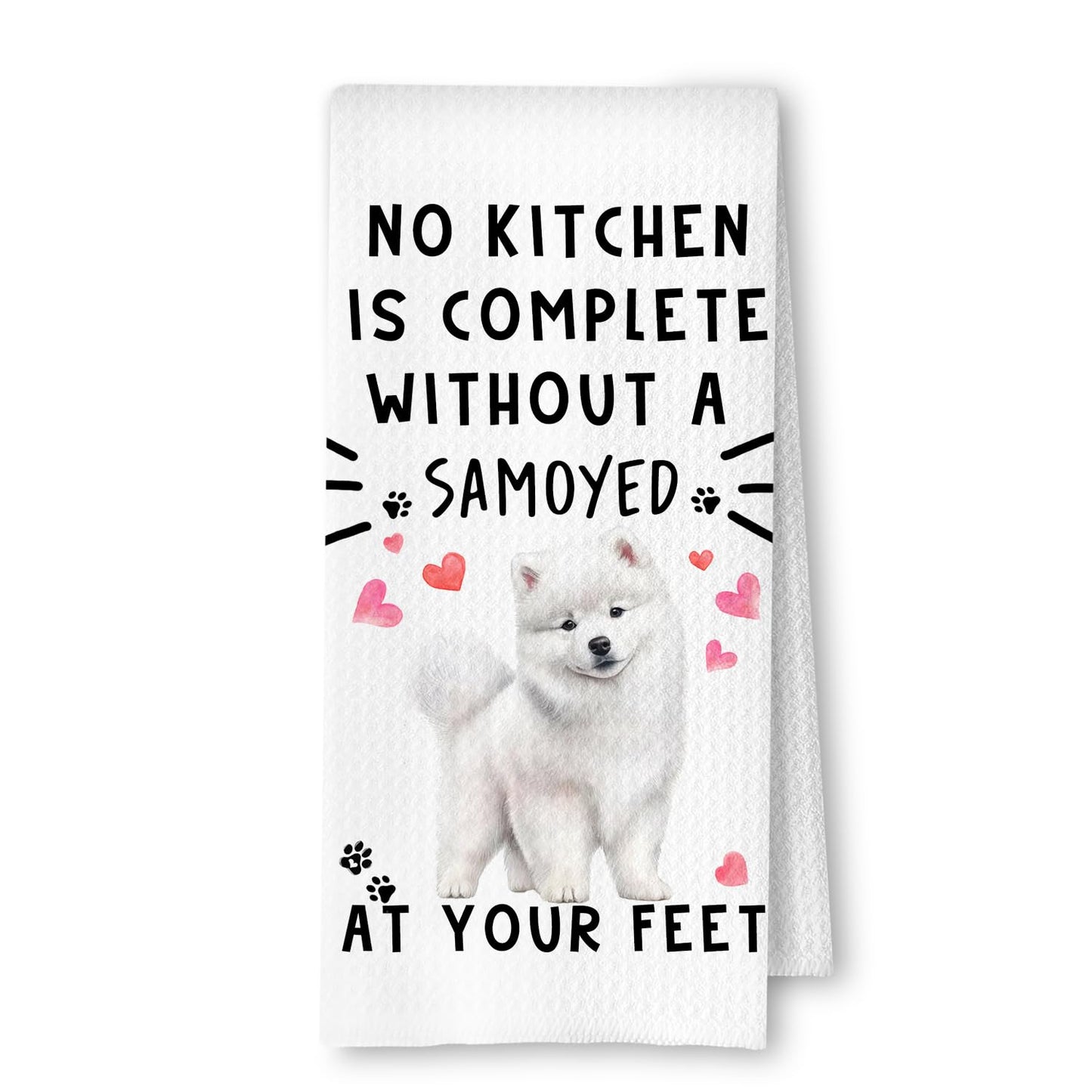 Cavapoo Dog Kitchen Towels, Cavapoo Gifts for Women Dish Tea Towels for Kitchen Decor, Dog Lovers Mom Gifts Decorative Hand Towel for Bathroom, 16x24 Inches