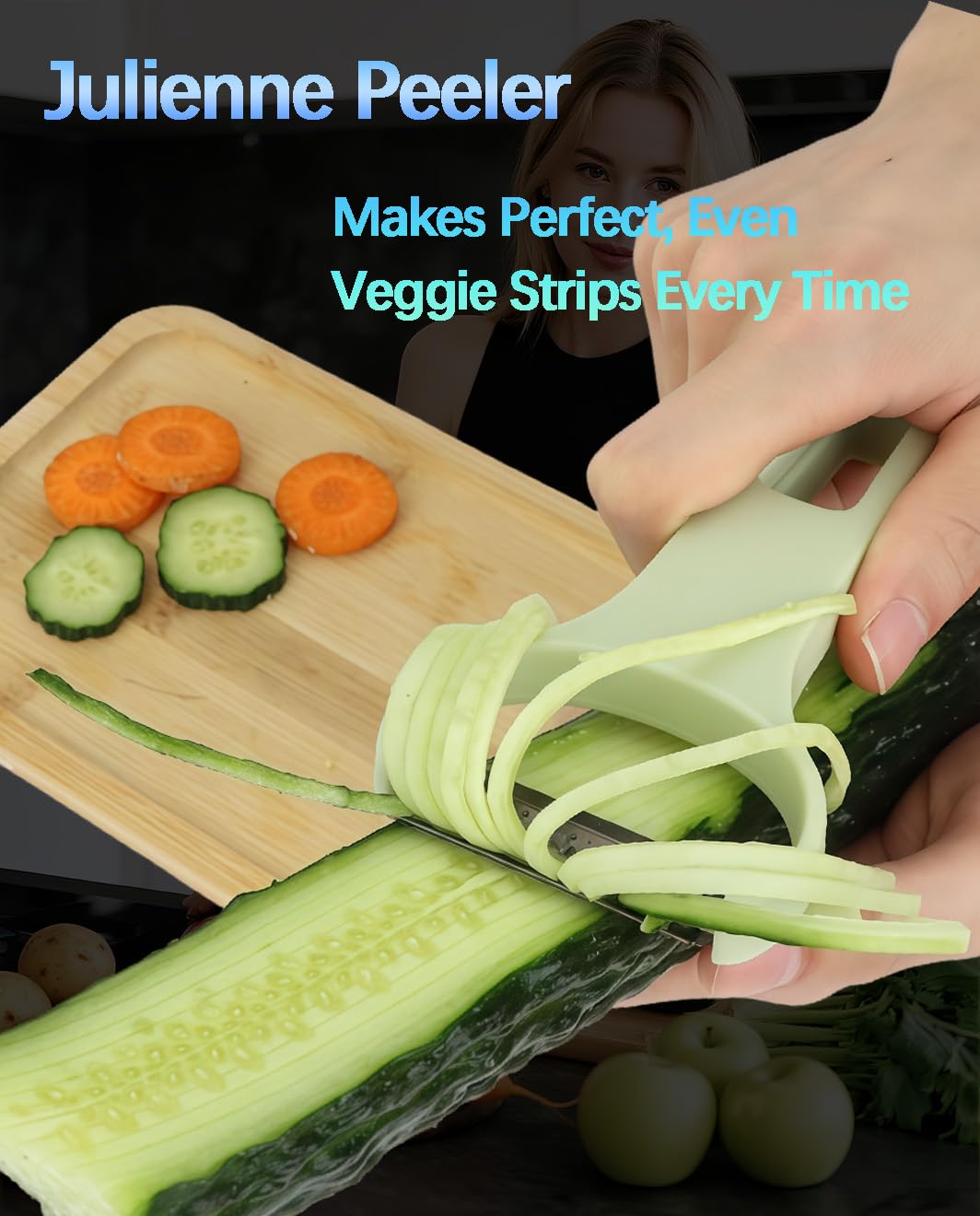 Vegetable Peeler Set 3-Piece Kitchen Peelers for Potato, Veggie, Fruit
