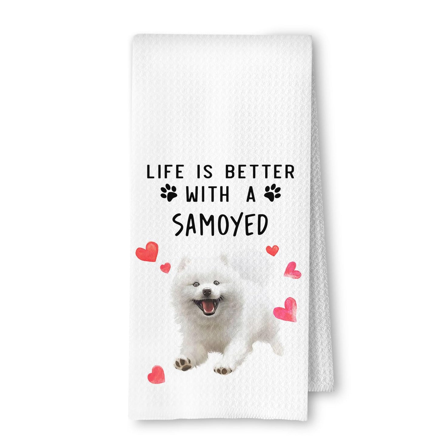 Cavapoo Dog Kitchen Towels, Cavapoo Gifts for Women Dish Tea Towels for Kitchen Decor, Dog Lovers Mom Gifts Decorative Hand Towel for Bathroom, 16x24 Inches