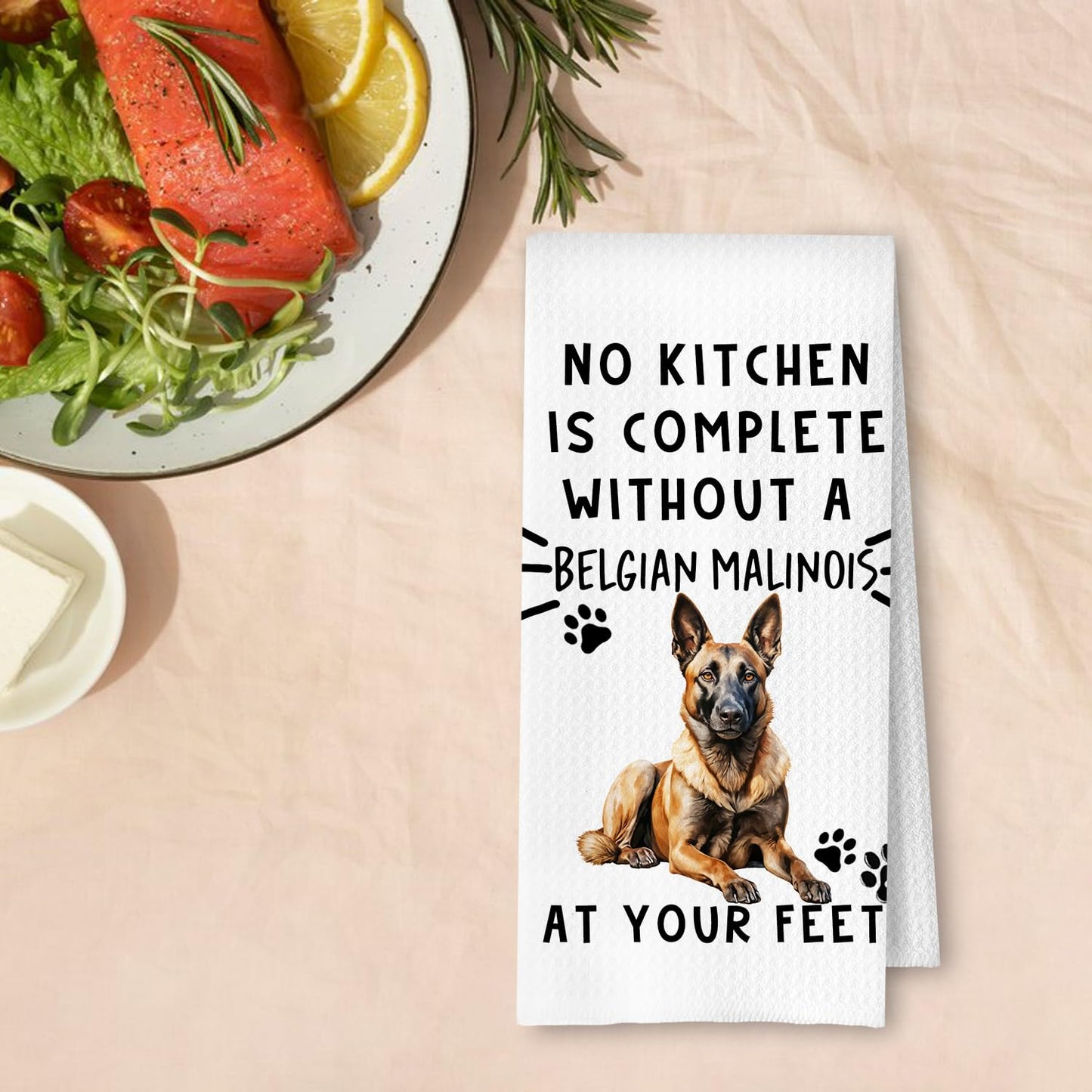 Cavapoo Dog Kitchen Towels, Cavapoo Gifts for Women Dish Tea Towels for Kitchen Decor, Dog Lovers Mom Gifts Decorative Hand Towel for Bathroom, 16x24 Inches