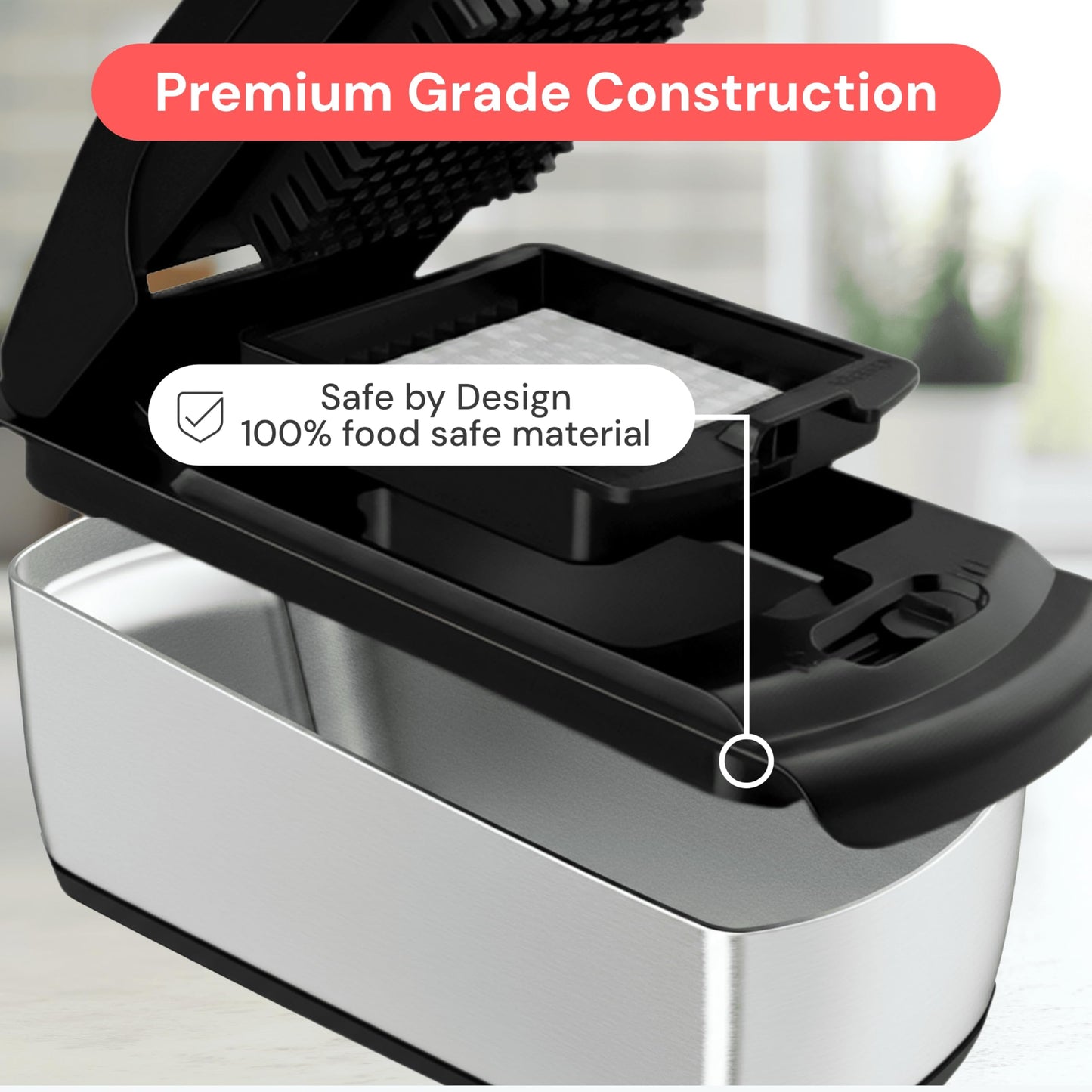 Fullstar The Original Pro Chopper - Vegetable Chopper and Spiralizer, Food Chopper with Container, Fruit Slicer, Kitchen Gadgets & Gifts, Home Essentials (8 in 1, White)