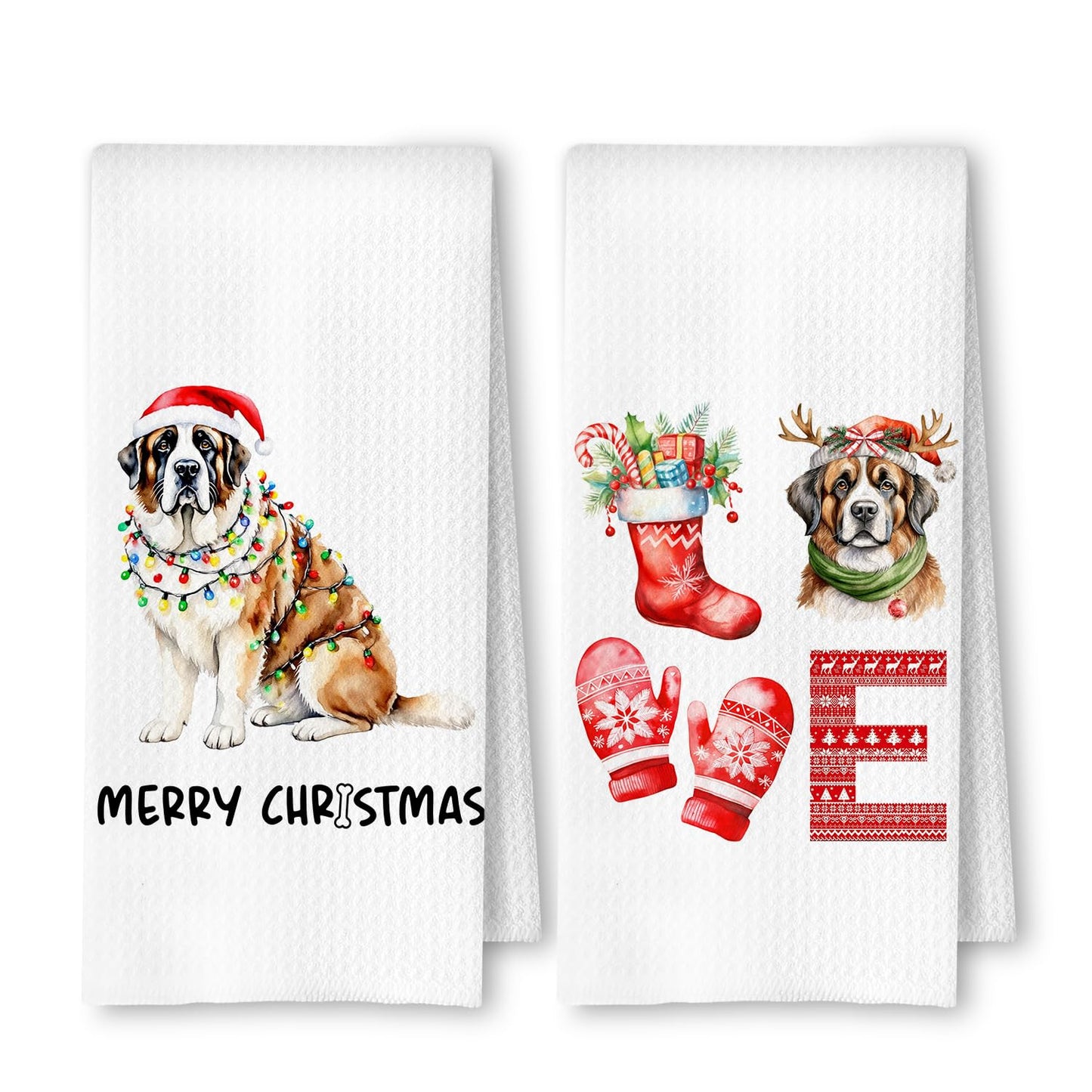 Cavapoo Dog Kitchen Towels, Cavapoo Gifts for Women Dish Tea Towels for Kitchen Decor, Dog Lovers Mom Gifts Decorative Hand Towel for Bathroom, 16x24 Inches
