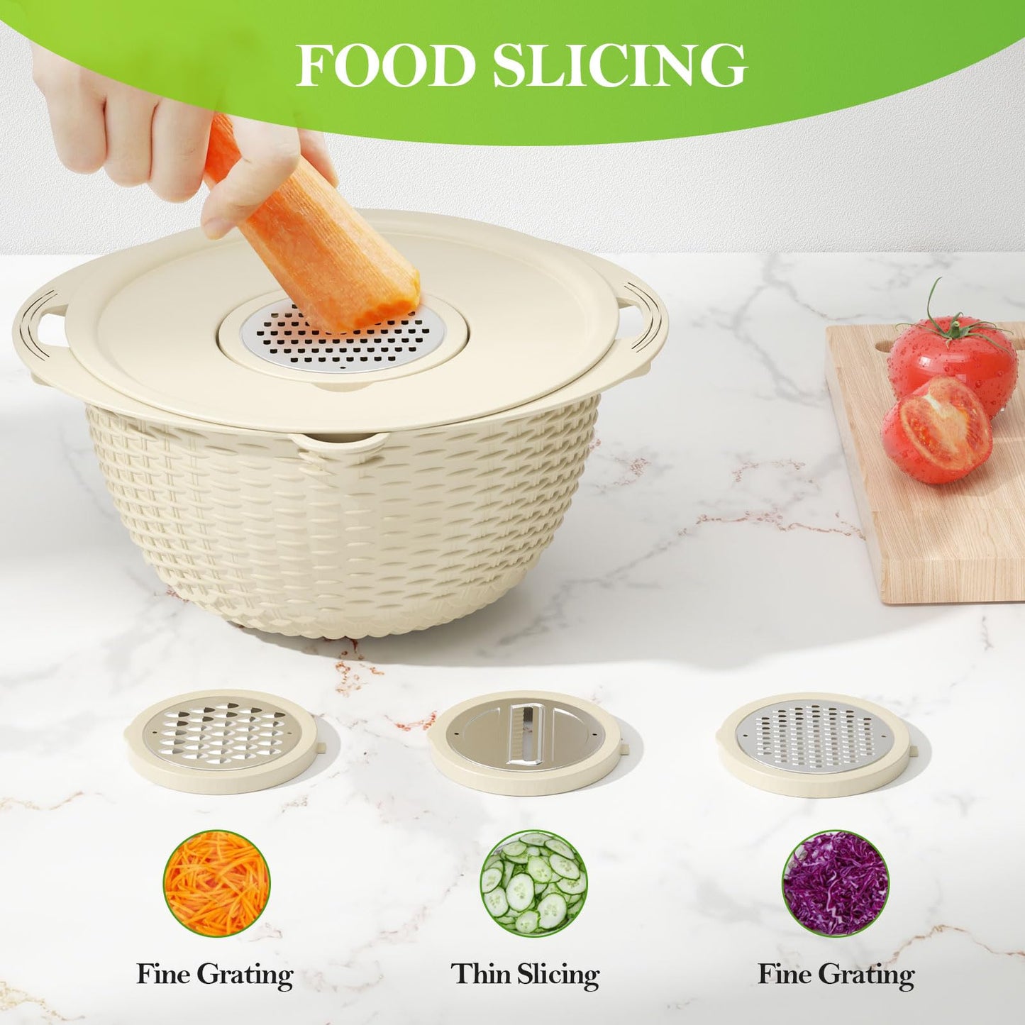 Over the Sink Colander - Strainers and Colanders - Stainless Steel Strainer - Expandable Sink Colander with Rubber Grip for Strain, Drain, Rinse Fruits, Vegetables, Home Kitchen Essentials