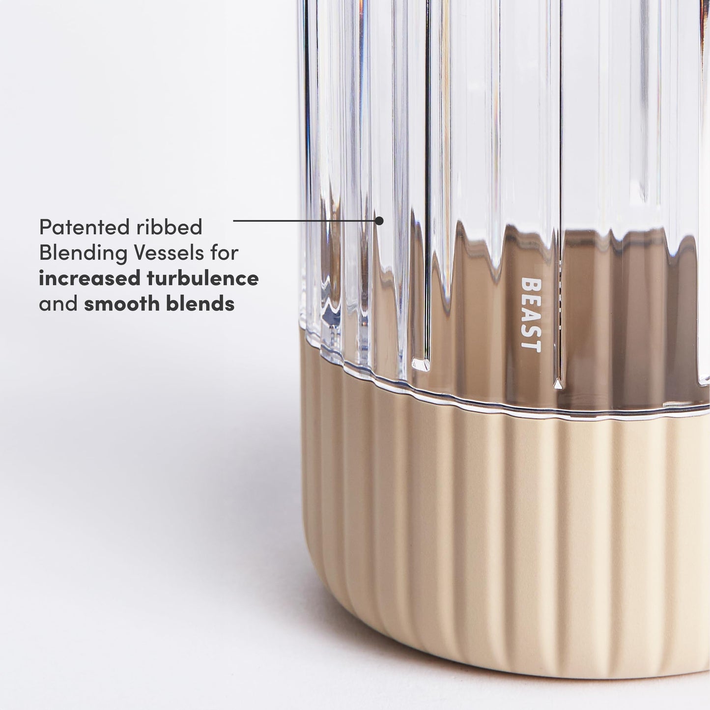 Beast Mega 1200 Plus | Premium Countertop Blender | Smoothies, Shakes, Sauces, Dips, Soups | Blends Ice and Frozen Fruit | XL Vessel | With Extra Vessels, Straw System | (Charcoal, 120V)