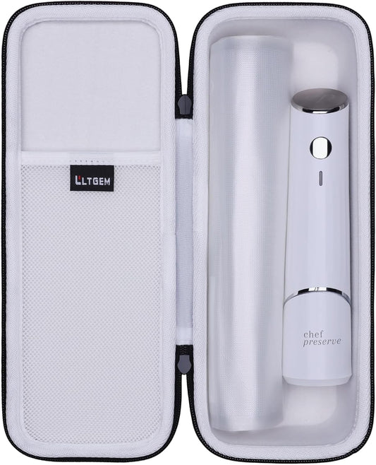 LTGEM Case Compatible with Chef Preserve Vacuum Sealer and Vacuum Bags(Case Only)