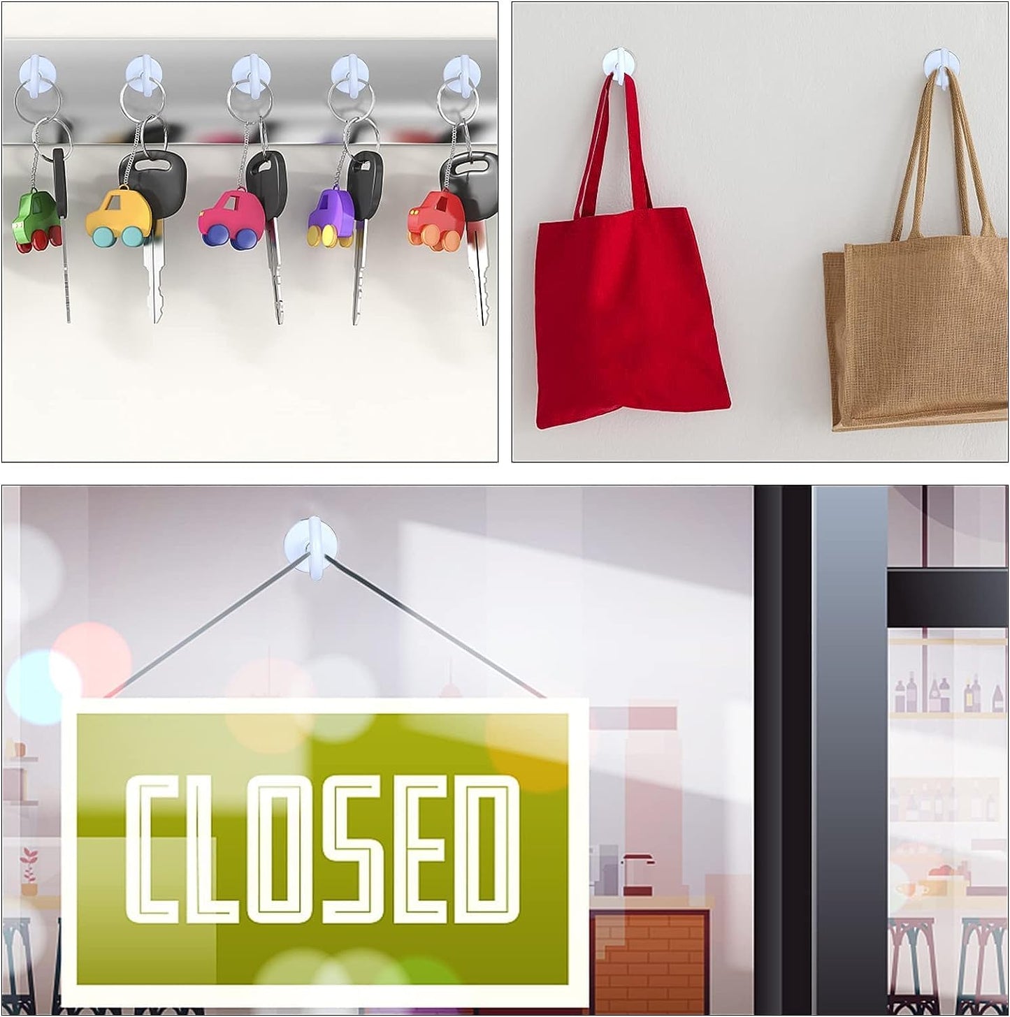 DIYMAG Magnetic Hooks, 30lbs+ Magnet Hook 2025 Cruise Cabin Ship Essentials Heavy Duty Strong Magnets Refrigerator Fridge Hanging for Classroom Beach Vacation Kitchen Grills Home 20 Pack (Silver)