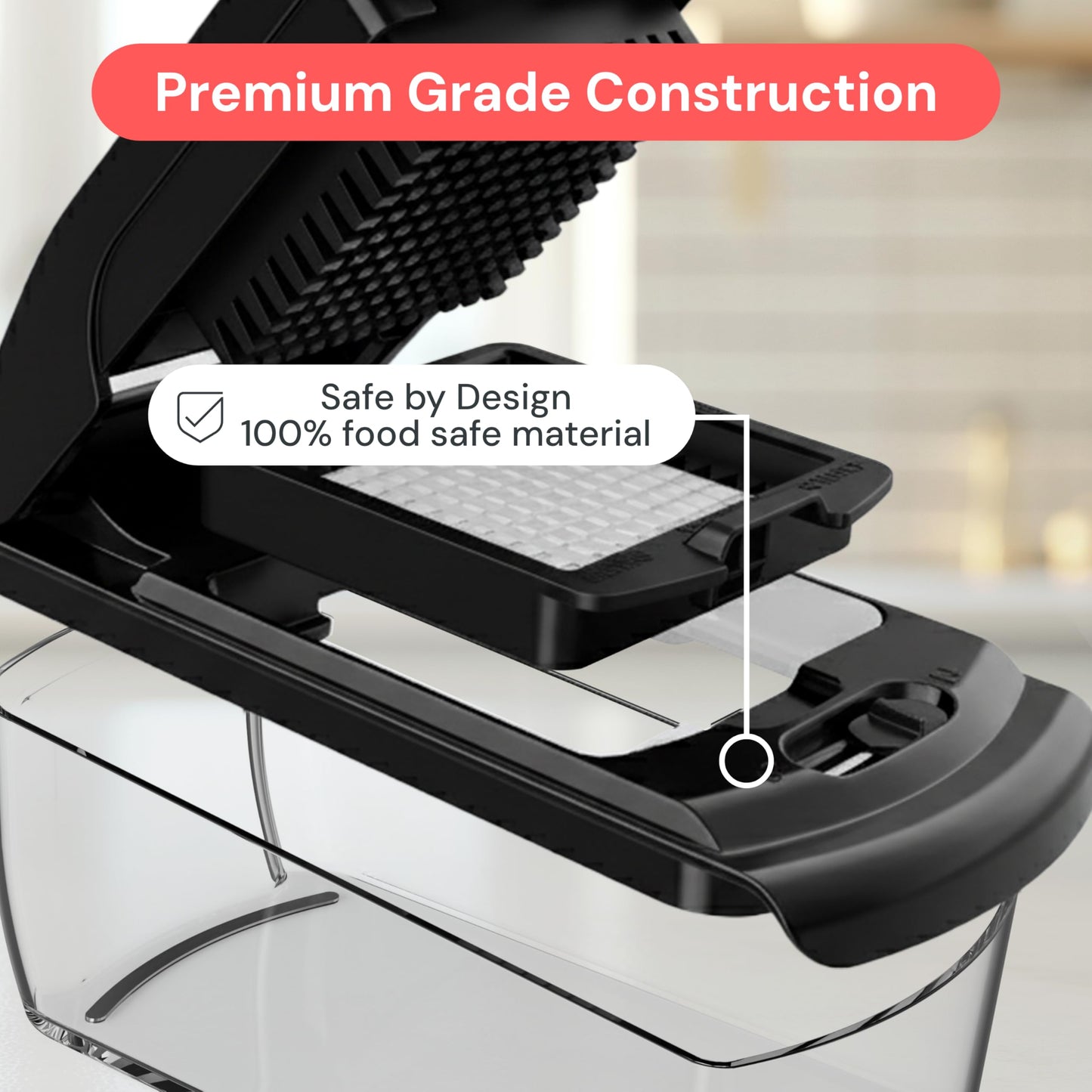 Fullstar The Original Pro Chopper - Vegetable Chopper and Spiralizer, Food Chopper with Container, Fruit Slicer, Kitchen Gadgets & Gifts, Home Essentials (8 in 1, White)