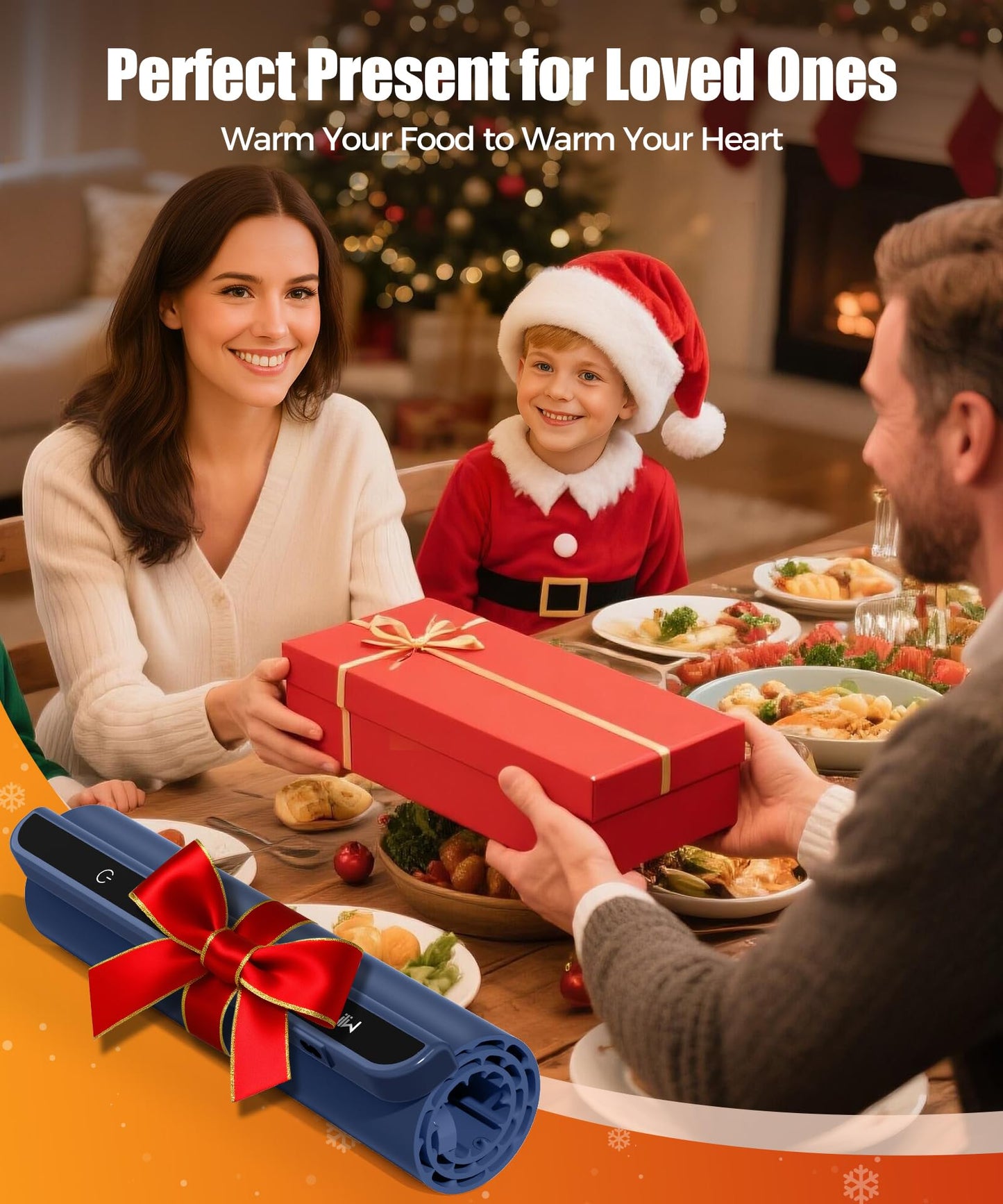 Food Warming Mat with Heat-Resistant Pad, 26X15 Inch, 6 Temperature & 6 Timer Settings, Child Lock Safety,Food Warmer Chafing Dishes for Buffet,Gatherings,Parties,Everyday Use