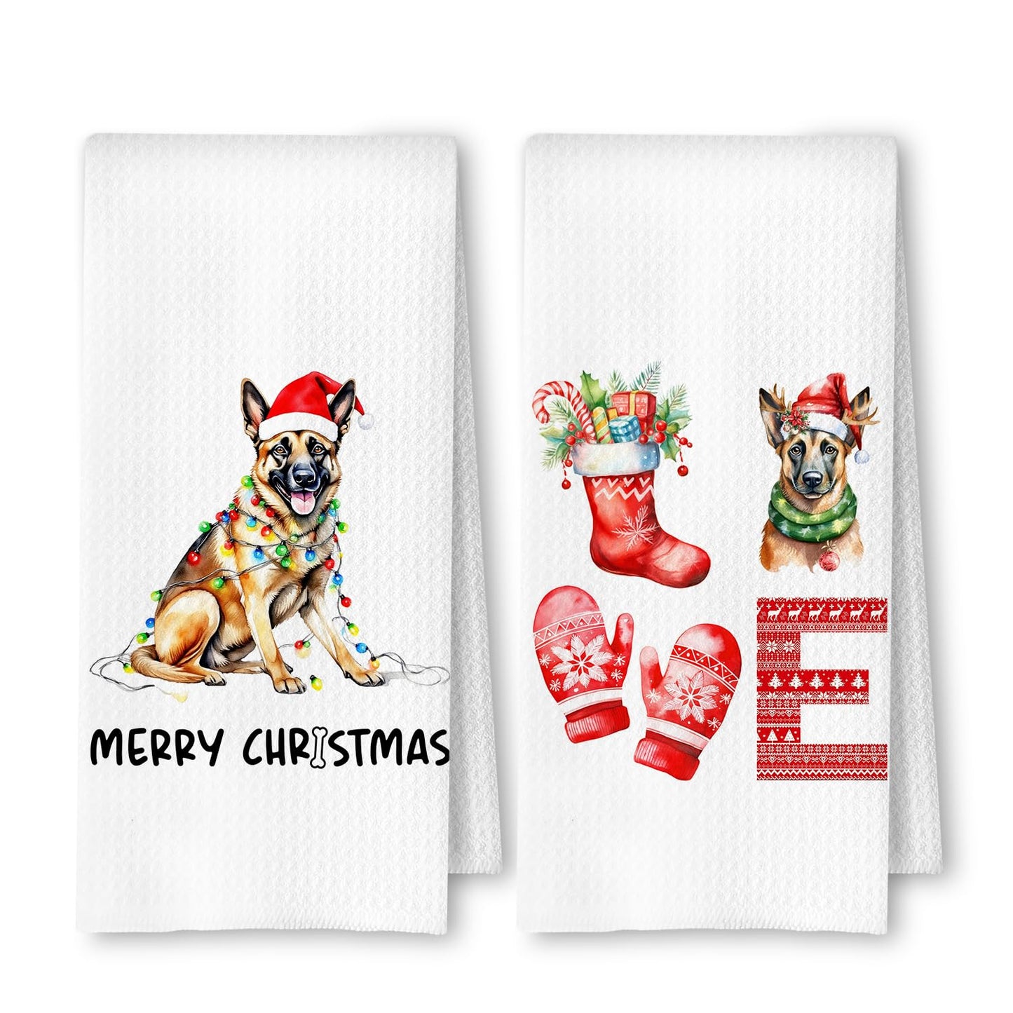 Cavapoo Dog Kitchen Towels, Cavapoo Gifts for Women Dish Tea Towels for Kitchen Decor, Dog Lovers Mom Gifts Decorative Hand Towel for Bathroom, 16x24 Inches