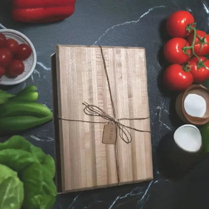 8" x 12" x 1.5" Handmade Cutting Board - Hard Maple, Eco-Friendly (SB-3721) - Stewarts Blocks and Boards