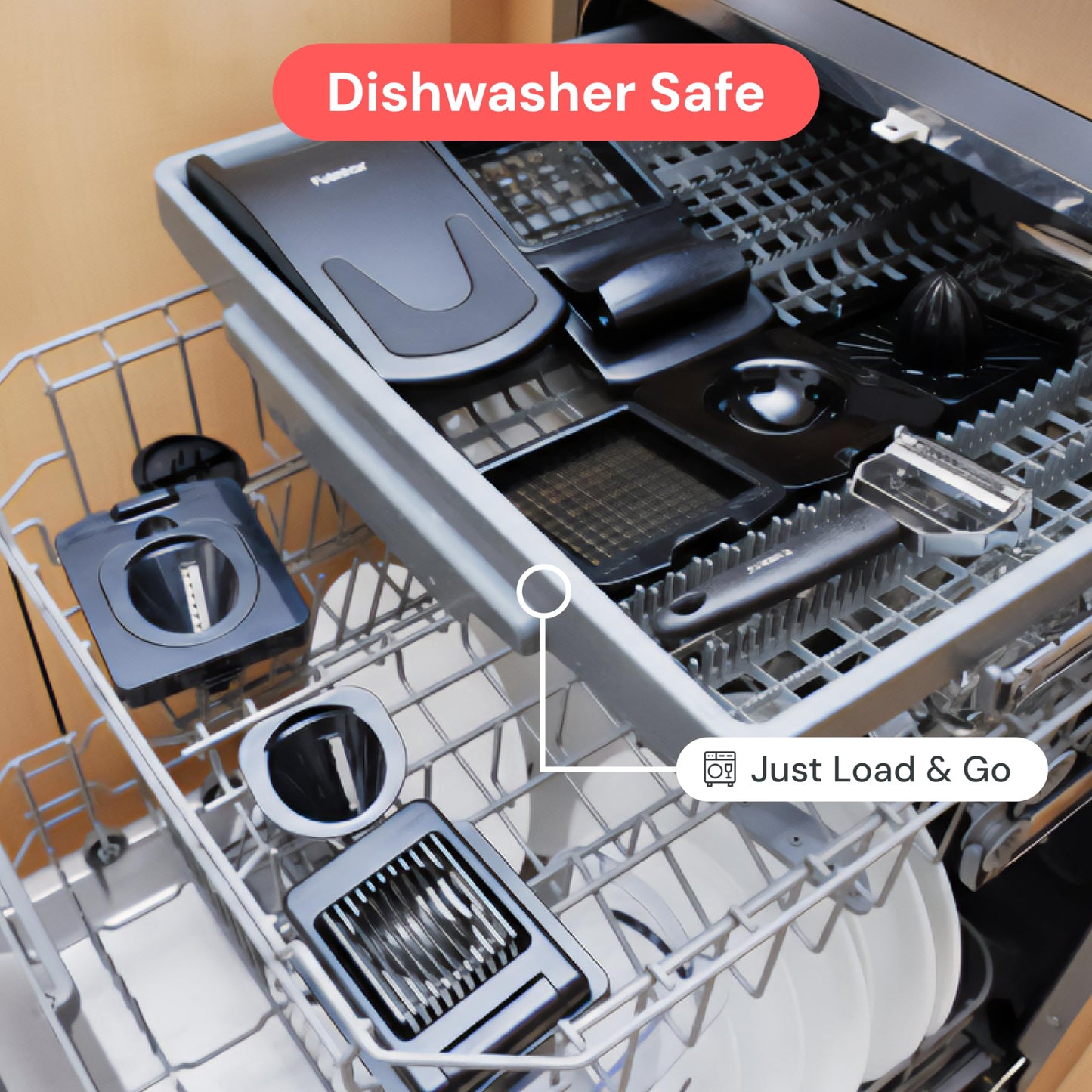 Fullstar The Original Pro Chopper - Vegetable Chopper and Spiralizer, Food Chopper with Container, Fruit Slicer, Kitchen Gadgets & Gifts, Home Essentials (8 in 1, White)