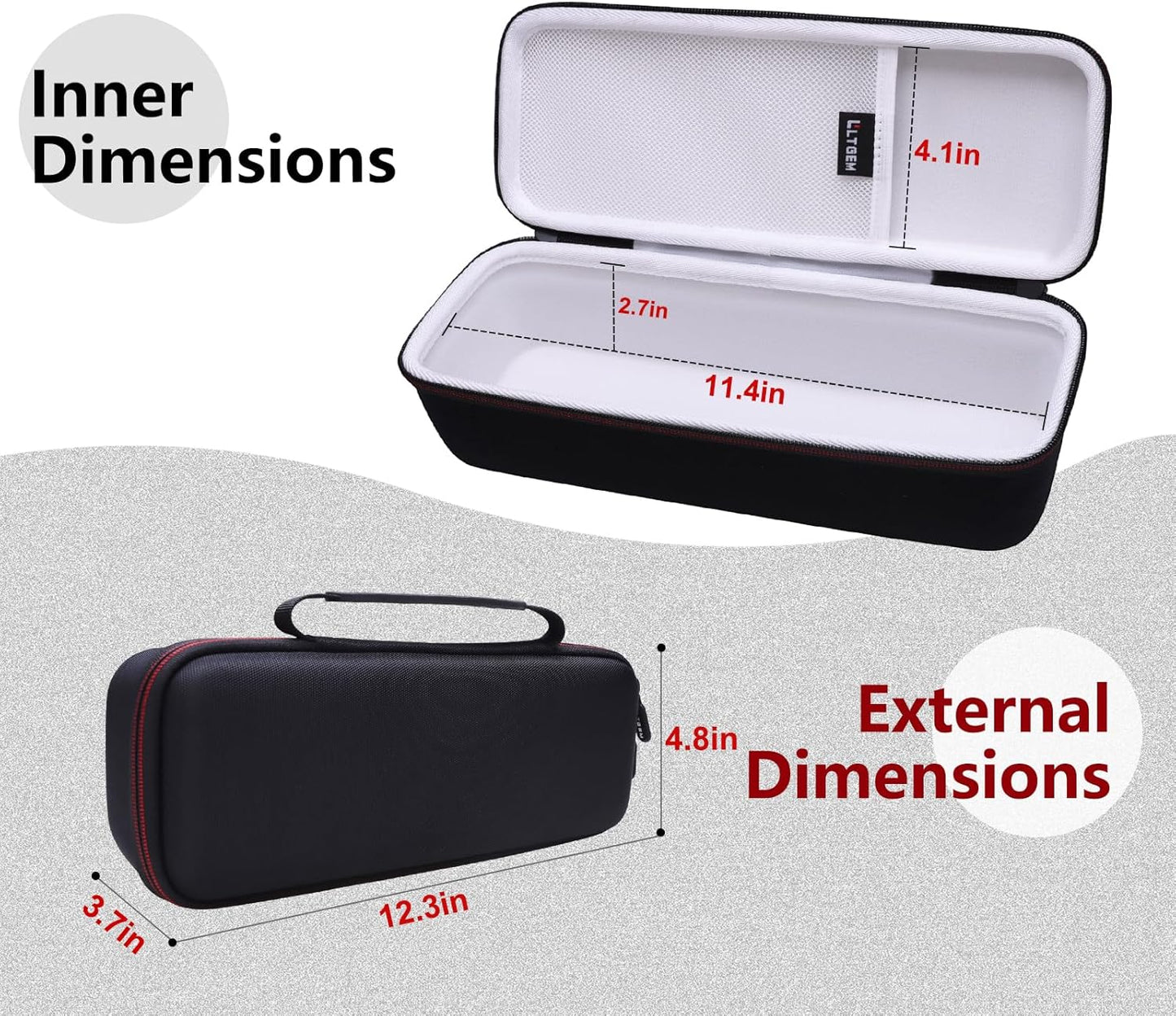 LTGEM Case Compatible with Chef Preserve Vacuum Sealer and Vacuum Bags(Case Only)