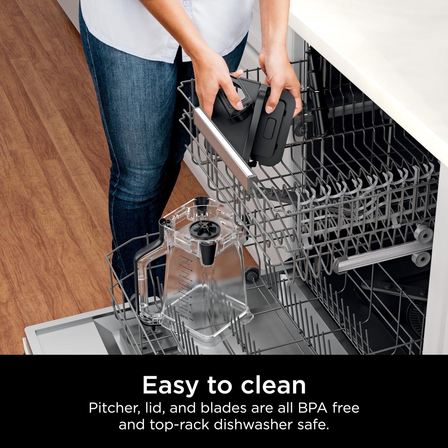 Ninja Mega Kitchen System, 1500W, 72 oz. Full-Size Blender & 8-Cup Food Processor with (2) 16 oz. To-Go Cups, Total Crushing Technology - Smoothies, Ice Crushing, Purees, Dough & More, Black, BL770