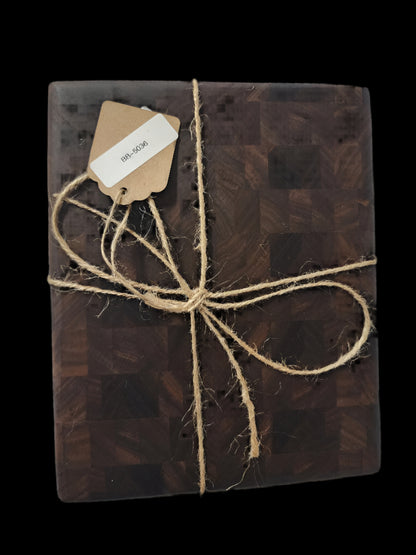 Handcrafted 6" x 7.5" x 1.25" Black Walnut Mini Cutting Board – Compact, Durable, and Stylish