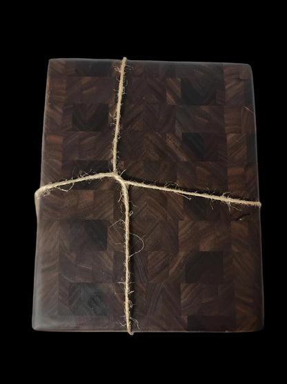 Handcrafted 6" x 7.5" x 1.25" Black Walnut Mini Cutting Board – Compact, Durable, and Stylish