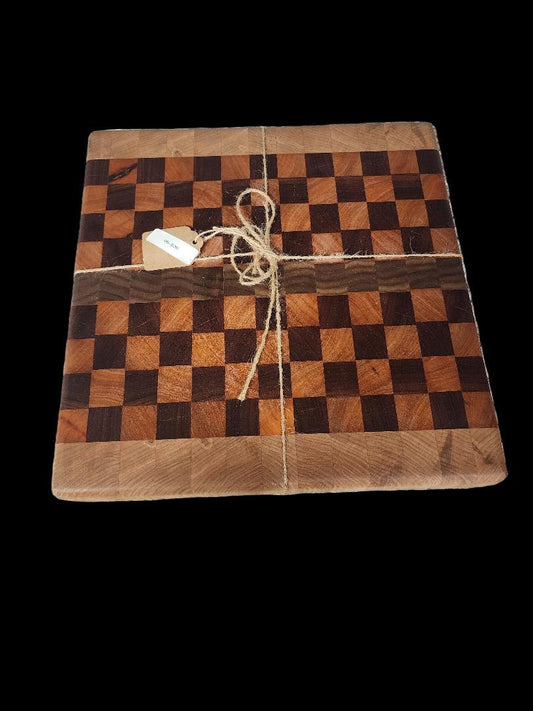 Handmade Butcher Block - Exotic Hardwood Cutting Board for Kitchens