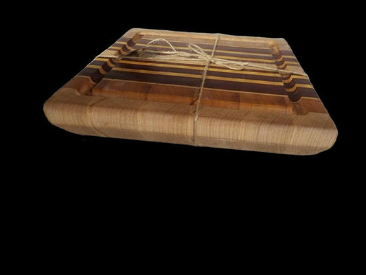 Cutting Board - Handcrafted Maple & Exotic Hardwoods for Kitchen Artistry