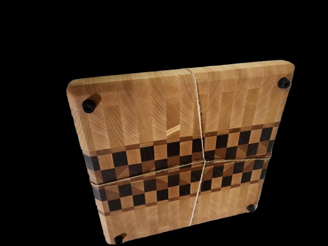 Handmade Butcher Block - Premium Maple, Cherry & Black Walnut