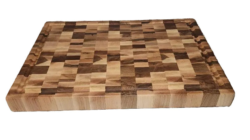 Handcrafted 15×21×2" Northern Hard Maple End‑Grain Butcher Block