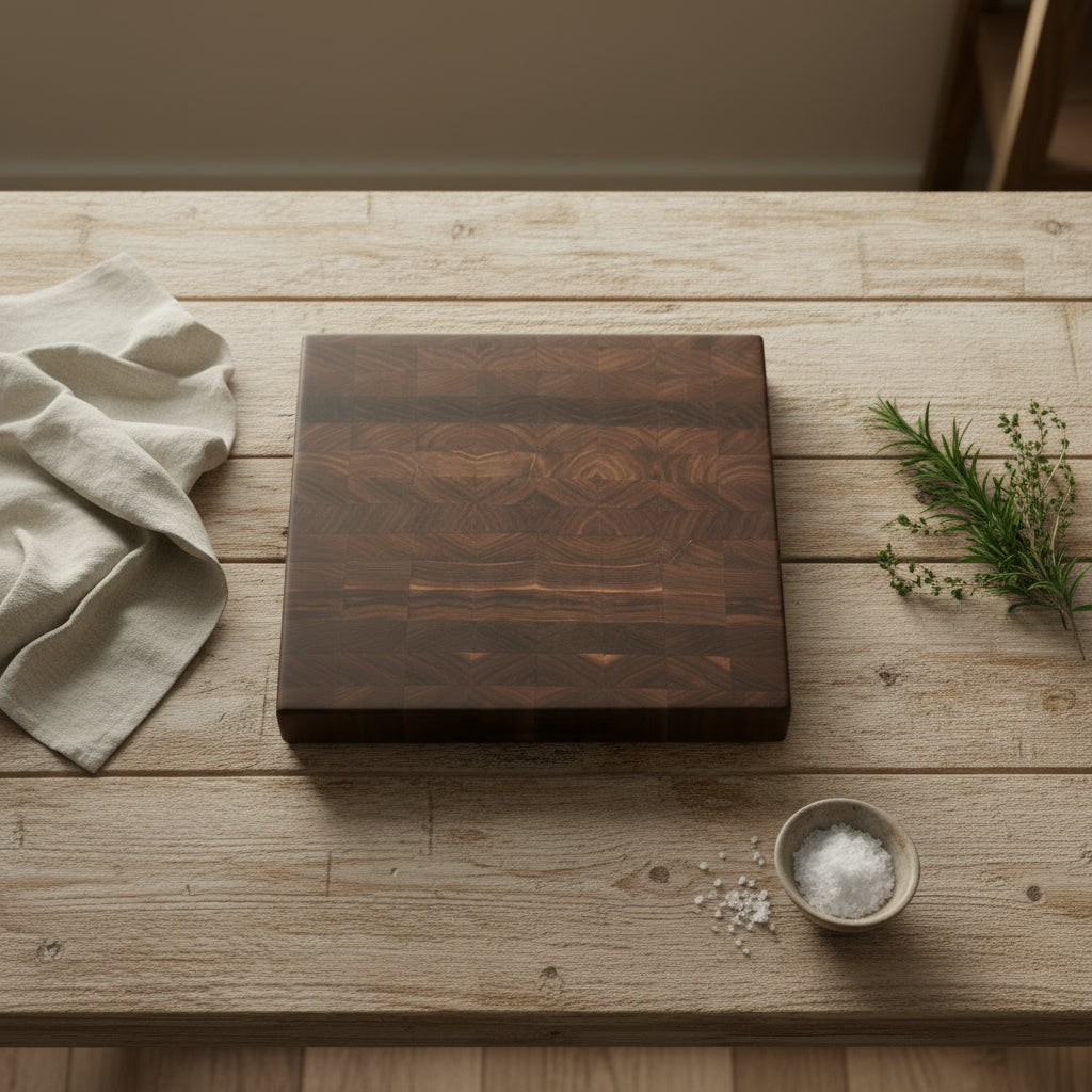 Black Walnut end Grain Cutting Board