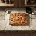 11x17x1.5 End Grain Hard Maple Cutting Board | Stewart's