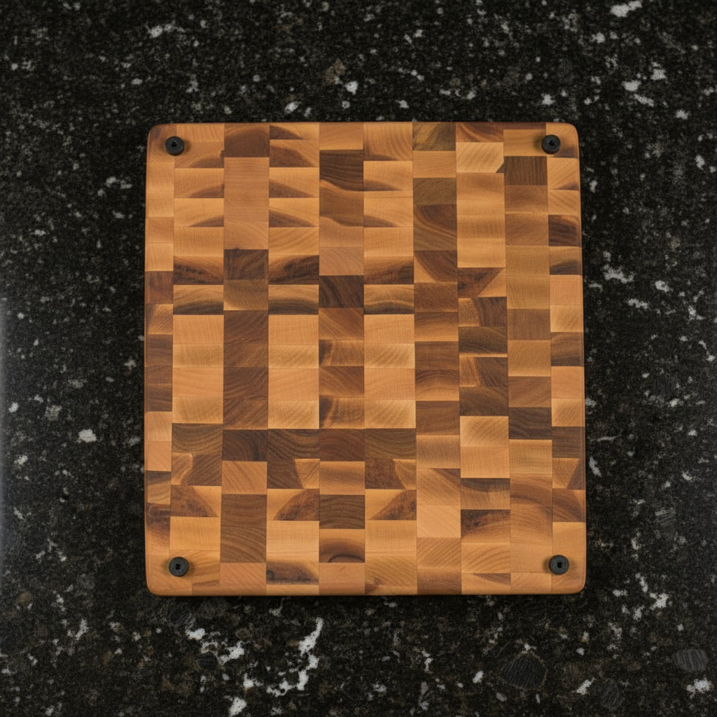 11x15x1.5 End Grain Hard Maple Cutting Board | Stewart's
