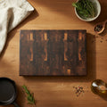 Handcrafted End Grain Black Walnut Cutting Board 11.5 x 18 x 2